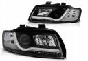 AUDI A4 B6 00-04 LAMPY LED TUBE BLACK DRL