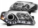 VW PASSAT B6 3C 05-10 Lampy przód Clear Chrom DAYLIGHT LED