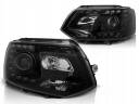 VW T5 10-15 LAMPY TRUE DRL BLACK