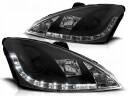 FORD FOCUS 01-04 LAMPY DAYLINE LED BLACK