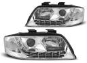 AUDI A6 C5 97-01 Lampy przód Clear Chrom DAYLIGHT LED