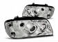 MERCEDES W202 C-KLASA 93-01 LAMPY SOCZEWKI CHROM