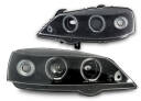 OPEL ASTRA G 97-09 Lampy przód Ringi Black