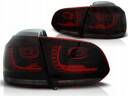 VW GOLF 6 08-13 LAMPY TYŁ LED RED SMOKE