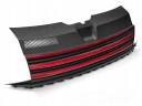 VW T6 15-19 GRILL ATRAPA BEZ ZNACZKA TUNING RED