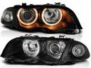 BMW 3 E46 S/T 98-01 LAMPY RINGI BLACK