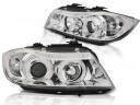 BMW 3 E90/91 05-08 LAMPY RINGI CCFL CHROM