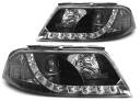 VW PASSAT B5 FL 00-05 Lampy przód Clear Black DAYLINE LED