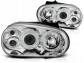 VW GOLF 4 LAMPY RINGI ANGEL EYES CHROM