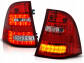 MERCEDES ML W163 98-05 LAMPY TYLNE RED WHITE LED 