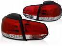 VW GOLF 6 08-13 LAMPY TYŁ LED BAR RED WHITE