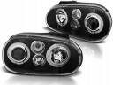 VW GOLF 4 LAMPY RINGI ANGEL EYES BLACK