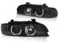 BMW E39 95-03 LAMPY PRZEDNIE BLACK LED RINGI 3D