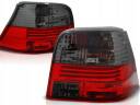 VW GOLF 4 97-03 Lampy tylne clear red smoke