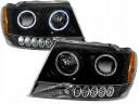 JEEP GRAND CHEROKEE WJ 99-05 LAMPY ANGEL EYES BLACK