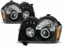 JEEP GRAND CHEROKEE WK 05-08 LAMPY BLACK SOCZEWKI