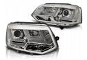 VW T5 10-15 LAMPY CHROM LED DRL