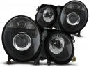 MERCEDES E W210 99-03 LAMPY SOCZEWKI BLACK