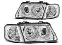 LAMPY AUDI A3 96-00 ANGEL EYES CHROM