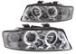 AUDI A4 B6 00-04 LAMPY RINGI ANGEL EYES CHROM