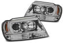 JEEP GRAND CHEROKEE WJ 99-05 LAMPY TUBE LIGHT CHROM