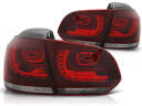 VW GOLF 6 08-13 LAMPY TYŁ LED RED WHITE