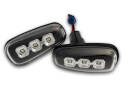 Migacze LED black OPEL ASTRA G