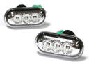 RENAULT CLIO 90-01 KIERUNKOWSKAZY LED CHROM