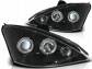 FORD FOCUS 01-04 LAMPY RINGI ANGEL EYES BLACK