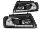 VW PASSAT B5 96-00 Lampy przód Clear Black DAYLIGHT LED