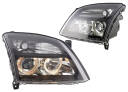 OPEL VECTRA C SIGNUM 02-05 Lampy przód ringi angel eyes BLACK